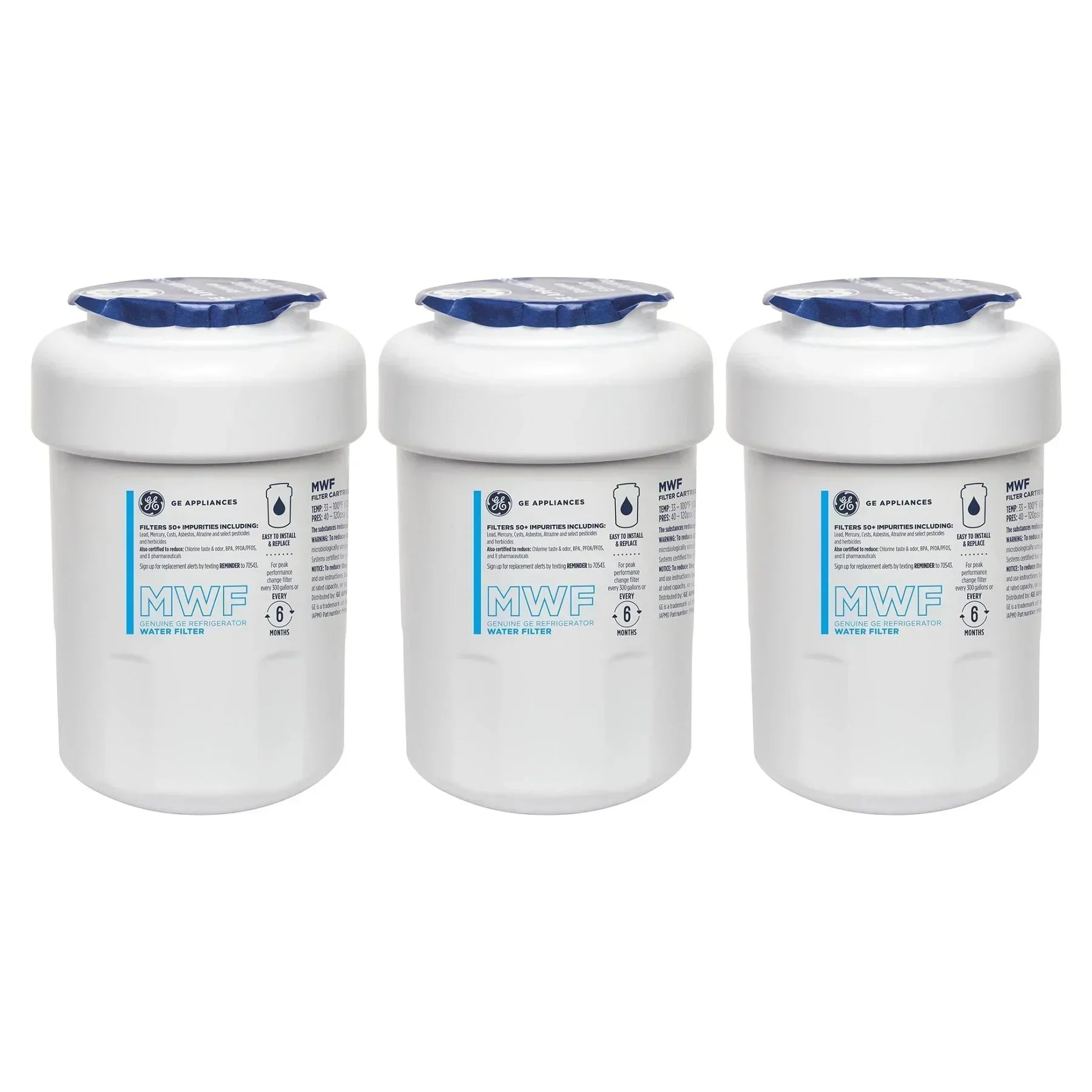 GE MWF Water Filter Replacement – Fits with GE MWF, GWF, GWFA